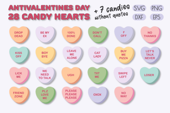 Anti Valentine's Day Candy Hearts Bundle Review