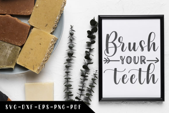 Review: Brush Your Teeth Bathroom SVG for Embroidery